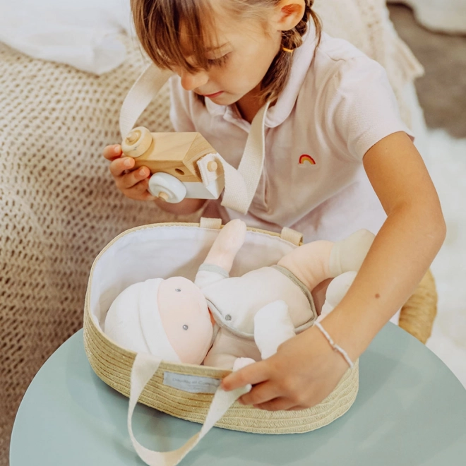 Doudou Jolijou Lutka Pol u torbi za kolica 28 cm