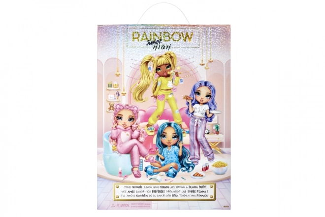 Lutka Rainbow High Junior za Pidžama Party, Ružičasta Bella