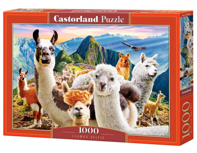 Puzzle 1000 kom Llamas Selfie
