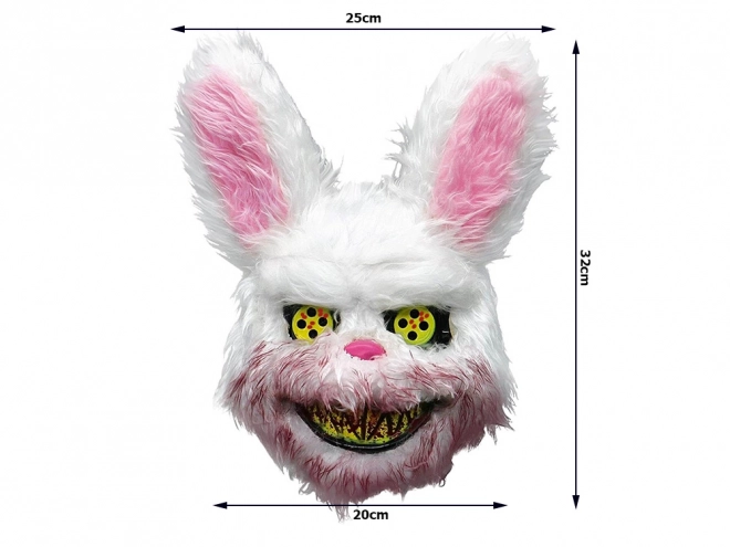 Halloween maska Strašni zečić