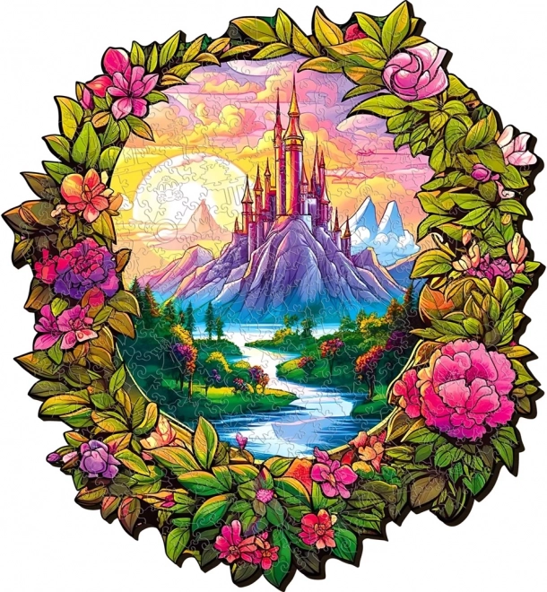 Drvene puzzle Čarobna šuma 200 dijelova