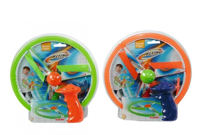 Leteći disk, na navijanje, 2 vrste