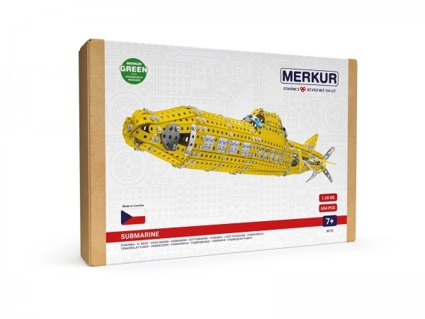 Komplet MERKUR Podmornica 658 kom u kutiji 33x23x5,5cm