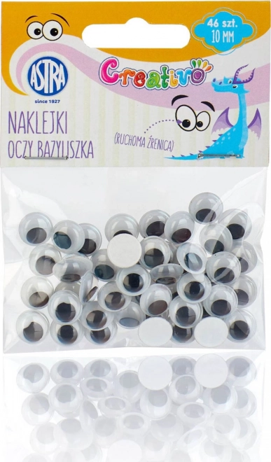 Samoljepljive oči 10 mm ASTRA CREATIVO