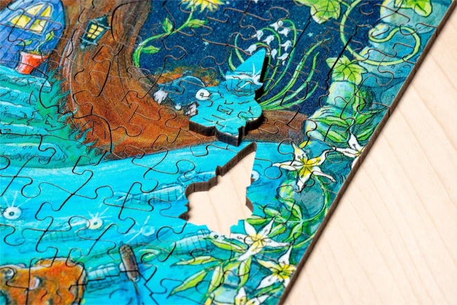 Drvene puzzle čarobna šuma 500 dijelova