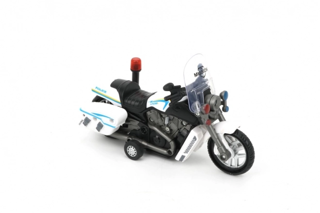 Policijski motocikl sa svjetlima i zvukovima