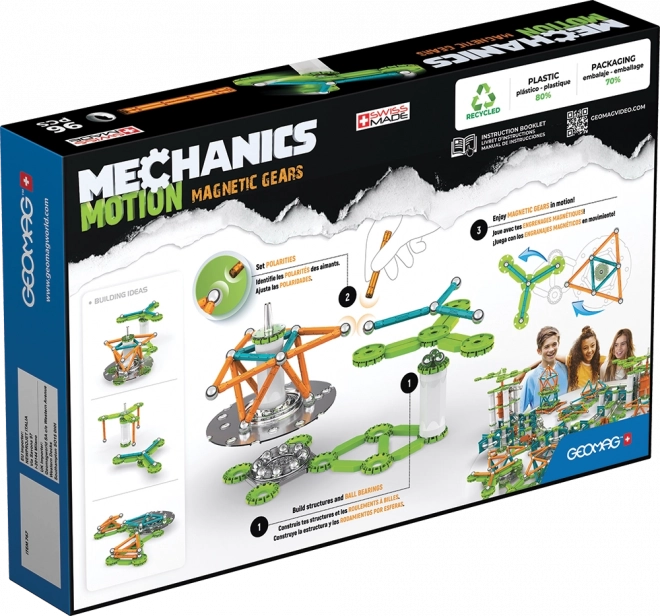 Geomag Mechanics Motion 96 dijelova