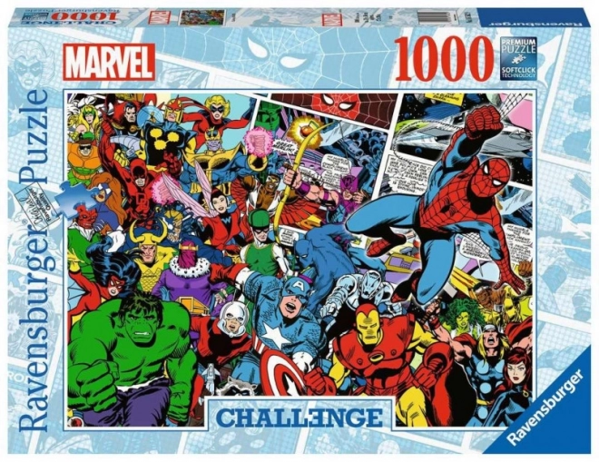 Puzzle 1000 dijelova Challenge Marvel