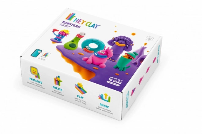 Hej Clay plastična oprema Monsters