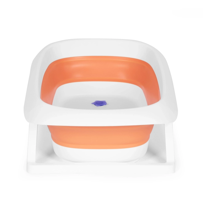 Dječja kada - sklopiva kada s odvodom 81 cm - ECOTOYS – narančasta