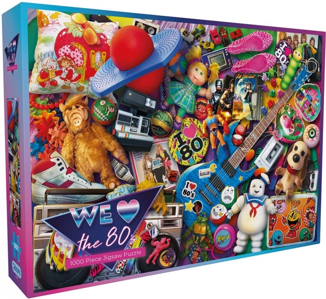 Gibsons Puzzle Volimo 80-e 1000 komada