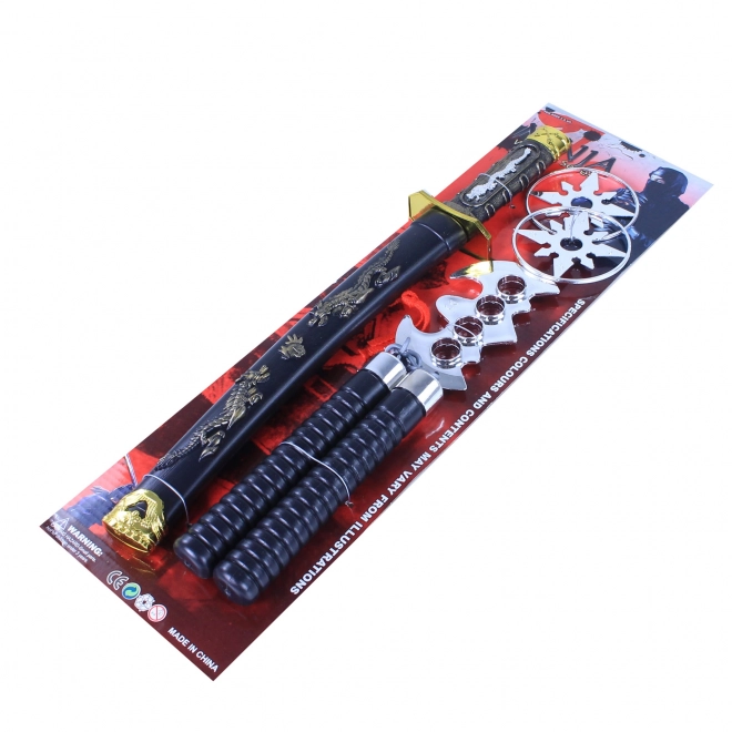 Ninja set igračaka s katanom