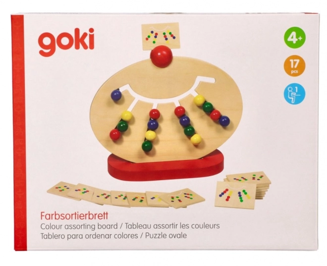 Oval za razvrstavanje boja Goki