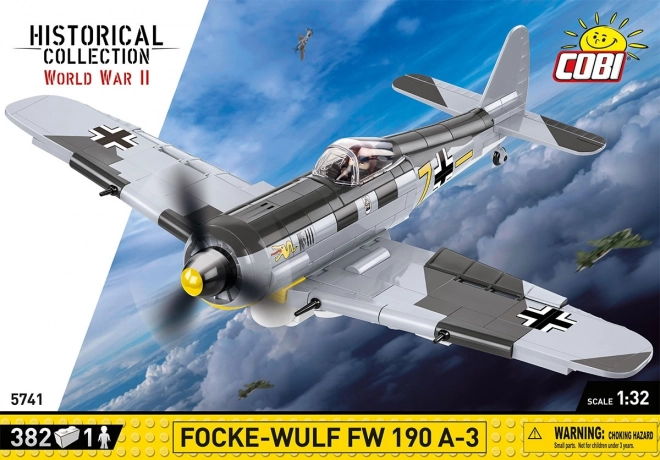 Konstruktor Povijesna Kolekcija WWII Focke-Wulf FW 190 A-3 382 kocke