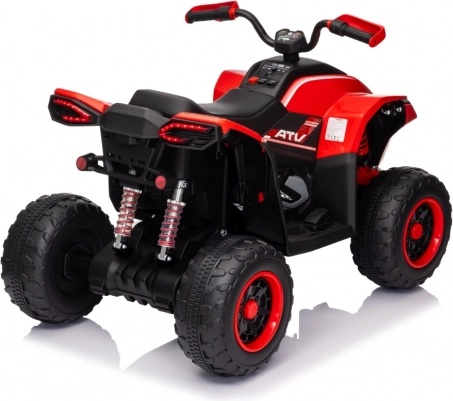 Četverokotač Fast Wheel crvena