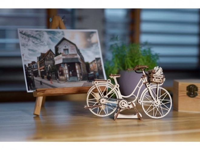 Ugears 3D drveni mehanički puzzle Bicikl Holland