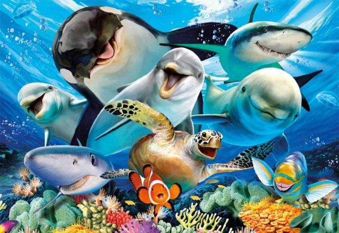 Educa Puzzle Podvodni Selfie 500 Dijelova