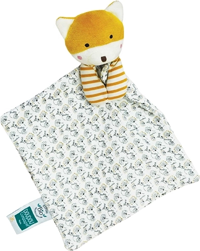 poklon set doudou lisica s tješilicom od bio pamuka 20 cm