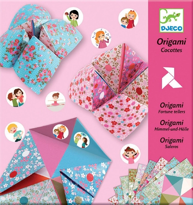 DJECO Origami Nebo, pakao, raj (ružičasta)