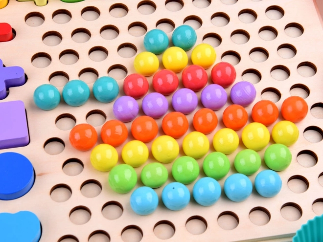 Drvena obrazovna konstrukcijska igra Matematika
