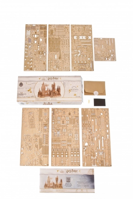 Ugears 3D drveni mehanički puzzle Dvorac Hogwarts, Harry Potter