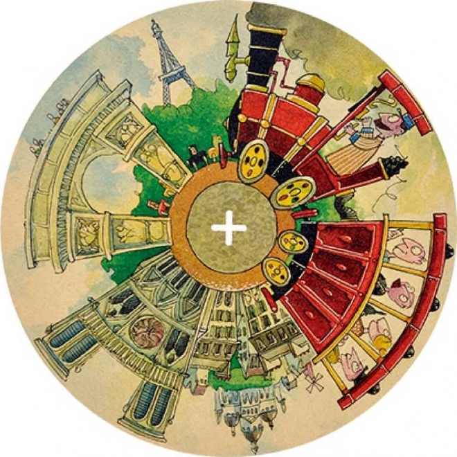 Pokretni drveni model ARToy City – oko svijeta: Pariz
