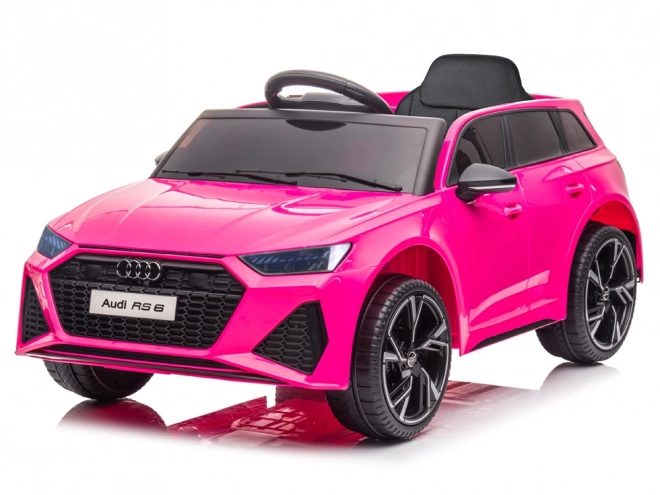 Električni autić Audi RS 6 za djecu – Plava