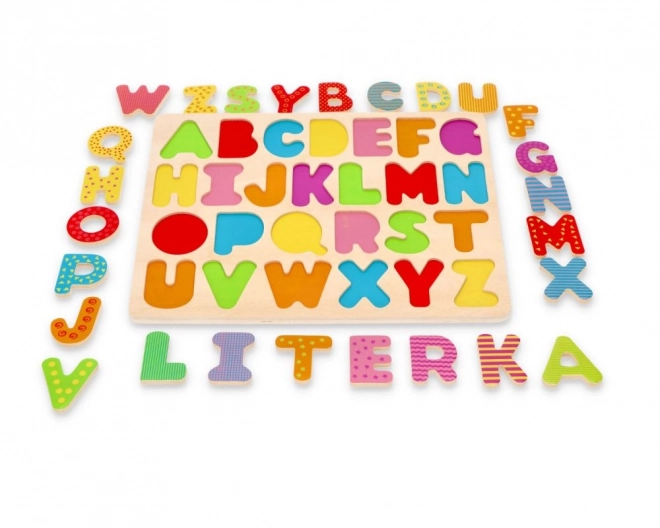 Drvene abecedne slagalice - velika slova