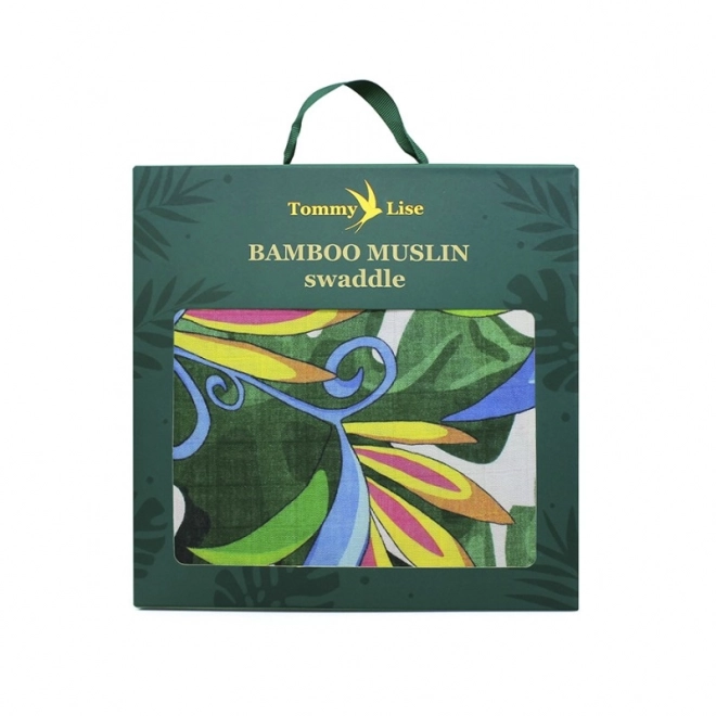 Tommy Lise Bambusova muslin pelena Lush Garden 120x120 cm