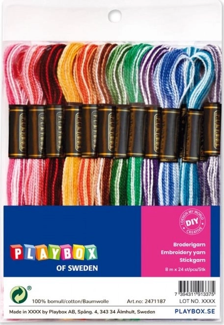 PLAYBOX Dugačke konac 25 kom