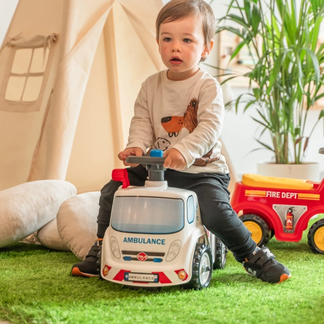 FALK Guralica Ambulance s otvorivim sjedalom i sirenom na volanu