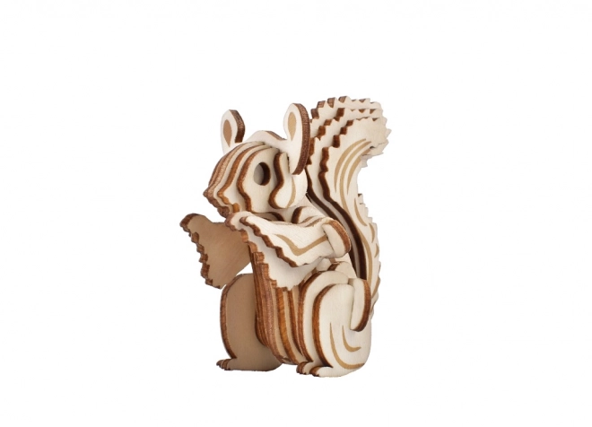 3D drvena slagalica Vjeverica