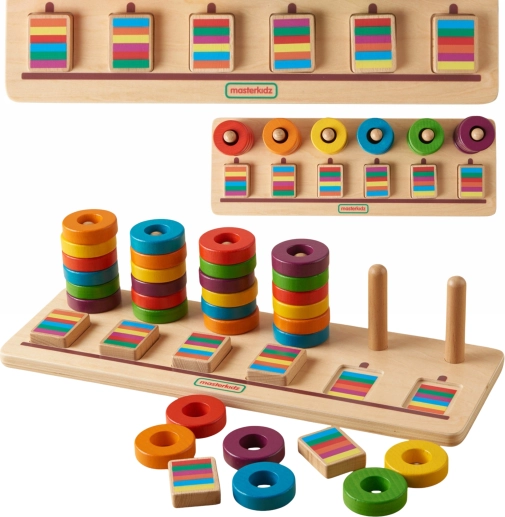 Masterkidz montessori sortirka za učenje brojanja i boja