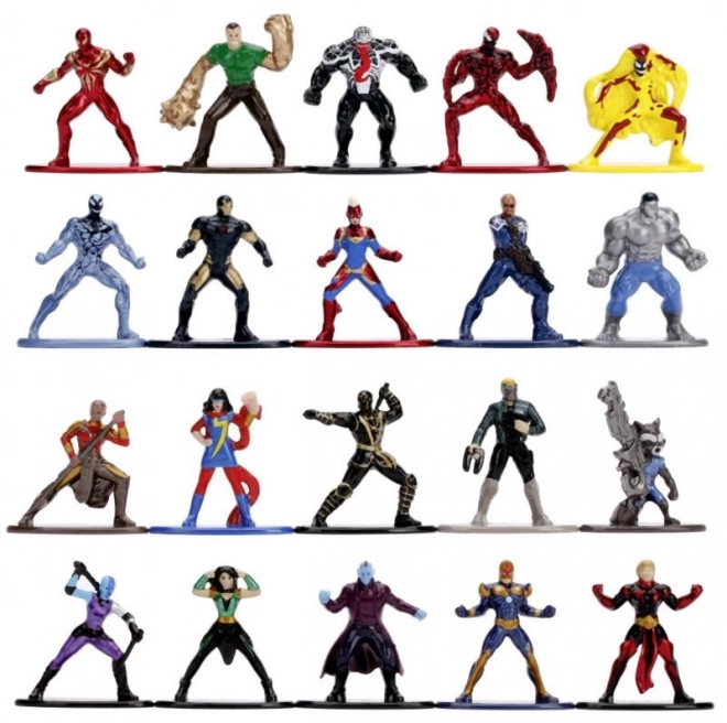 Marvel Metalne kolekcionarske nano figure 20 kom