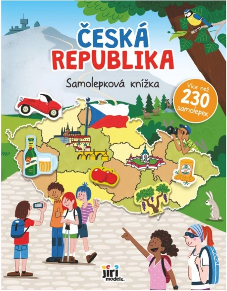 Velika naljepnička knjižica Češka Republika