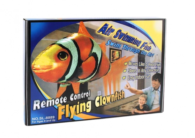 Daljinski upravljana riba R/C Clownfish Narančasti Leteći Balon
