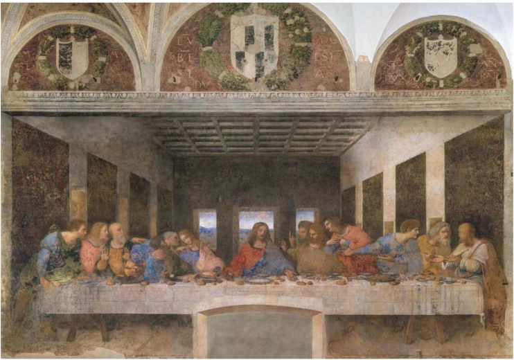 Slagalica CLEMENTONI Museum Collection: Posljednja večera 1000 dijelova
