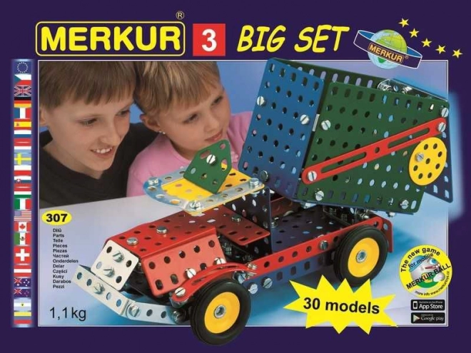 Merkur 3 30 modela - 307 dijelova