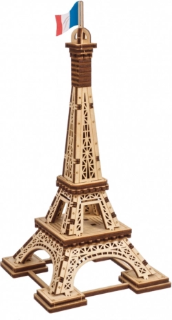Ugears 3D drveni model Eiffelova tornja