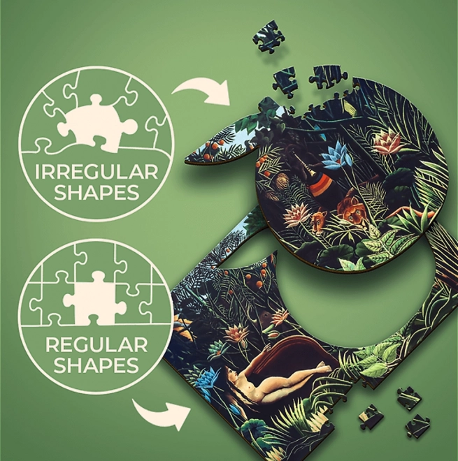 Drvene Puzzle Umjetnost: Henri Rousseau - San 200 Dijelova