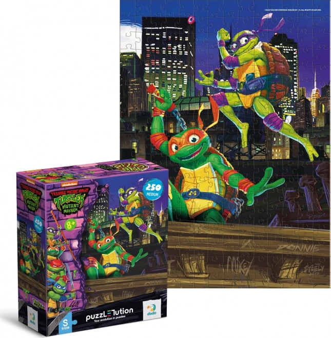 Puzzle Ninja Kornjače: Donatello i Michelangelo