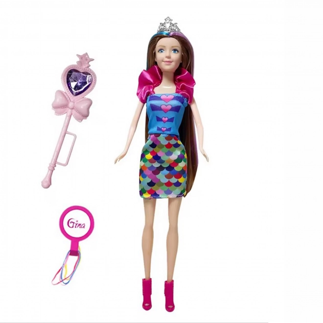 WOOPIE Set 4 Čarobne Princeze - Kutija Lutki 4u1 s Dodacima