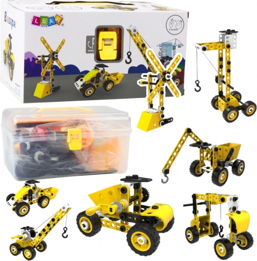 Konstrukcijski set Građevinski strojevi 8u1