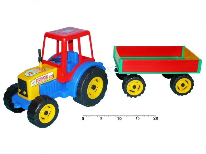 Šaren traktor s prikolicom 45 cm