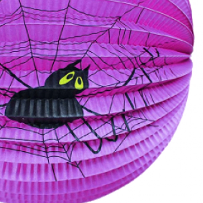 Lampion Halloween pauk 25 cm sa svjetlećim štapom 50 cm