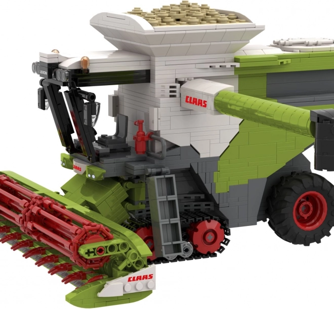 Građevni set Brixies Plus Claas Lexion 8900 Terra Trac s prikolicom
