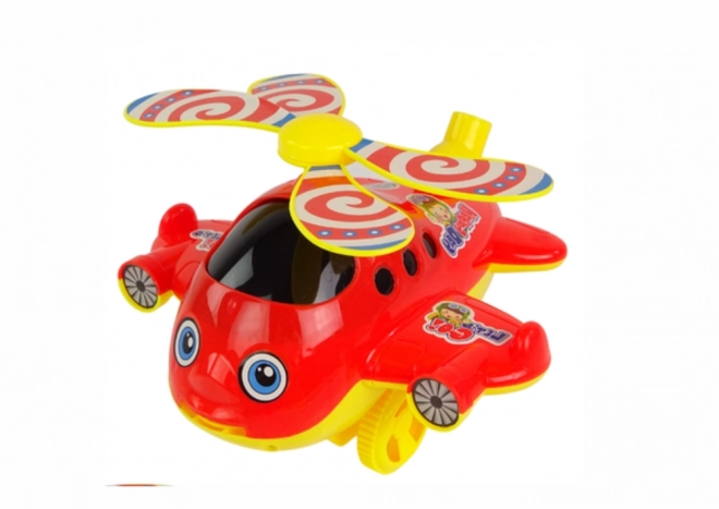 Vesela igračka helikopter s drškom