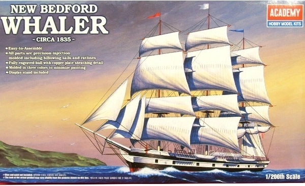 Plastični model broda New Bedford Whaler 1:200 od Academy