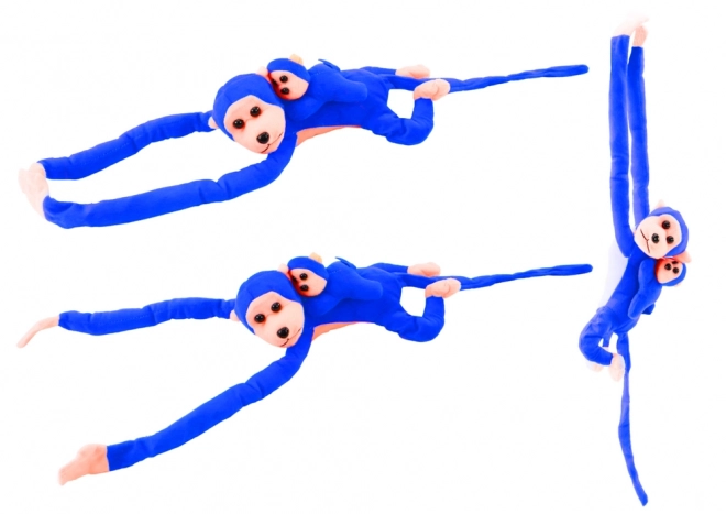 Plišani maskota Baby Monkey Plava 70 cm