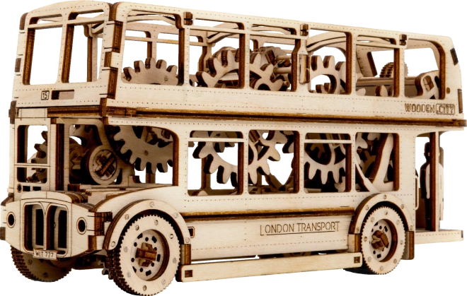 Drvene 3D slagalice – Londonski autobus